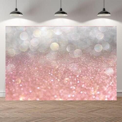 Nitree Bokeh Polka Dot Star Light Dream Birthday Party Kid Baby Portrait Photography Backdrop Photo Background Photocall Studio