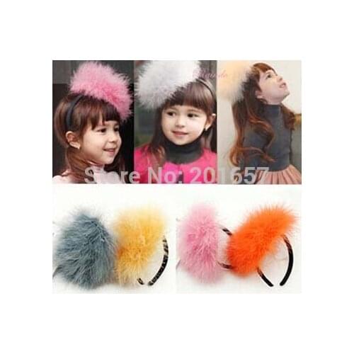 2021 NEW Wholesale colorful feather patch hairbands wedding hair accessories party bands colors assorted