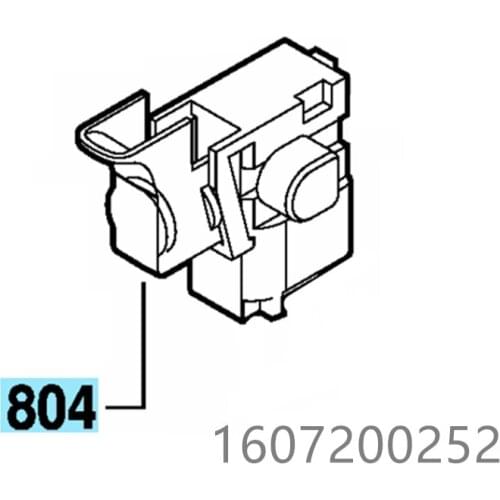 Switch for BOSCH GDS18E 1607200252 Power Tool Accessories Electric tools part