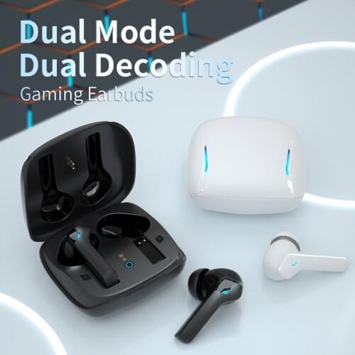 KINGSTAR Gaming Headset TWS Bluetooth Earphones Wireless Headphone 9D Stereo Sports Waterproof Earbuds Headsets With Microphone