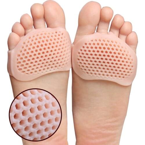 USHINE Silicone Padded Gel Breathable Health Care Belly Ballet Dance Toe Shoes woman