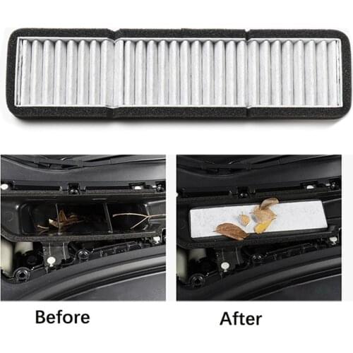 1 PCS/SET Car Accessory Air Conditioning Inlet Filter Replacement For Tesla Model 3