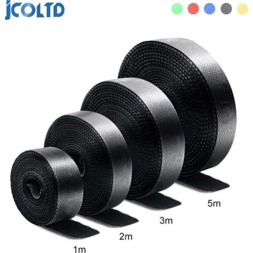 5M 1Pcs Nylon Cable Ties Organizer Cord Winder Strap USB Cable Holder Protector Earphone Mouse Wire Management