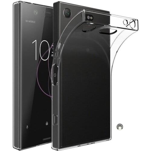 Ultra Thin Clear Transparent Soft TPU Back Phone Case Cover for Sony Xperia XZ X XA Z2 XA1 XZ1 Z5 Z3 Plus Compact Premium