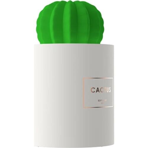 EAS-280ML Air Humidifier Soft LED Light Cactus Ultrasonic Aroma Essential Oil Diffuser for Home Car USB Mini Air Purifier