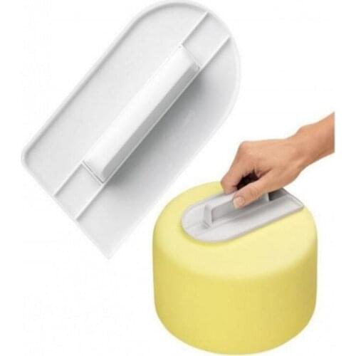 Eco-Friendly Cake Decorating Tools Cake Smoother Polisher Tools Smoother Fondant Silicone Mold DIY Kitchen Bake Tool Baking