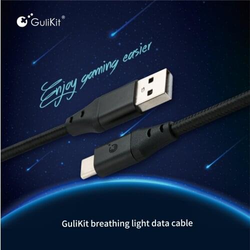 Gulikit-Fast Charging USB Type-C Cable for Nintendo Switch, Date Light Cable for All Smartphones and Tablets