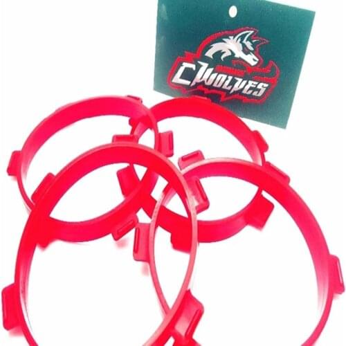 GWOLVES 4PC Rubber Tire Mounting Glue Bands Diameter 85mm For RC parts 1/8 Buggy 1/10 Short Course Truck Accessories Tools