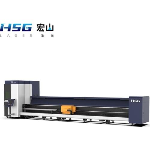 HSG Laser E22 High-Precision Tube Fiber Laser Cutting Machine for Regular and Special Shaped Pipe