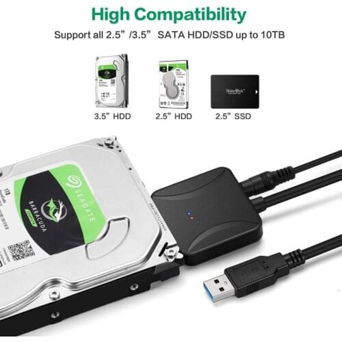 Usb3.0 Easy Drive Line Sata Turn Usb3 0 Hard Drive Transfer Cable 2.5/3.5 Inch Hard Drive Data Cable For 2.5 Inch SATA Accessor