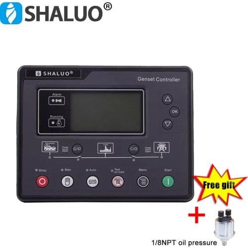 6120U AMF Auto start Genset controller Diesel Generator ATS control box panel LCD alternator module controller SL6120U