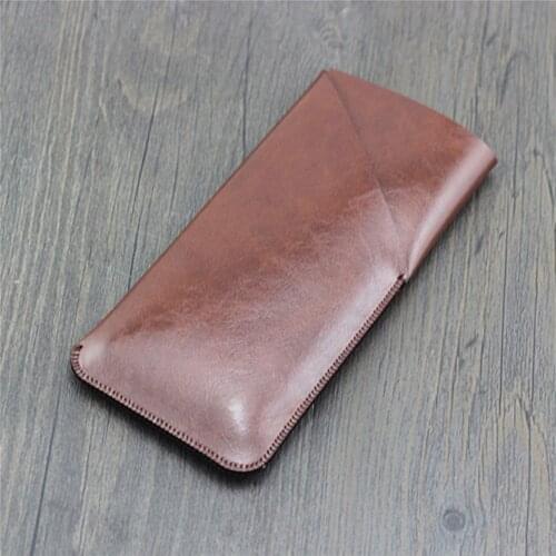 Microfiber Leather Protective Case Business Bag for Samsung Galaxy Fold Double Liner Bag Phone Earphone Data Line Storage Pouch