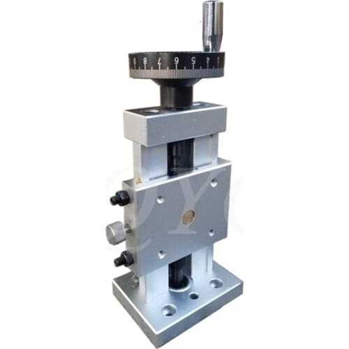 Z-axis linear module of precision vertical sliding table worktable dovetail slot sliding table sliding screw table