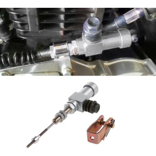 Motorcycle Hydraulic Clutch Master Cylinder Rod Brake Pump M10x1.25mm Aluminum QW