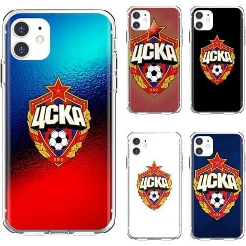 For Xiaomi poco X3 nfc F2 Pro M3 Mi 5X 6X Max Mix 1 2 2S 3 Mi5 Mi6 Mi3 Mi4 CSKA-Moscow Soft Skin Case
