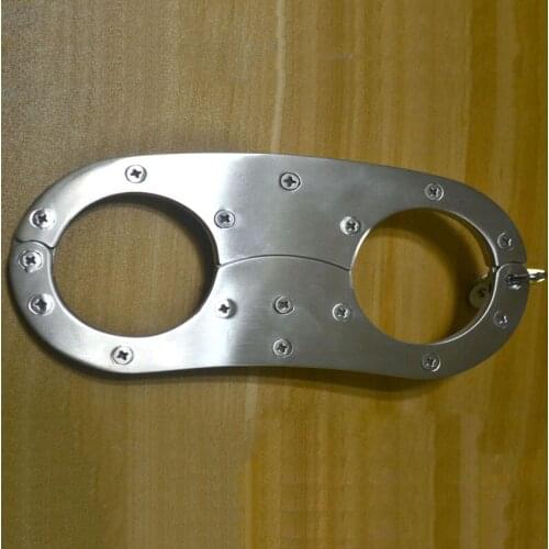 Stainless Steel Hand Cuffs For Women Adult Games Erotic Toys BDSM Torture Bondage Wrist Restraints Handcuffs Couples Sex Tools