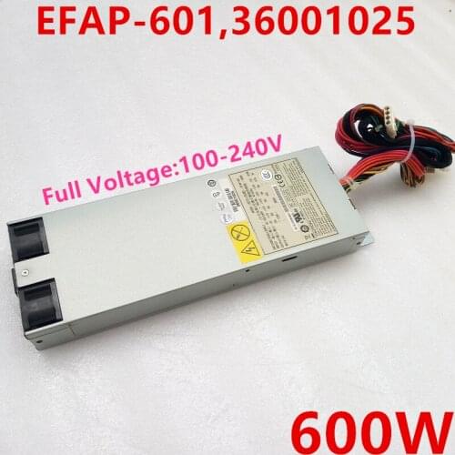 New PSU For Lenovo R510 G6 1U 600W Power Supply EFAP-601 36001025