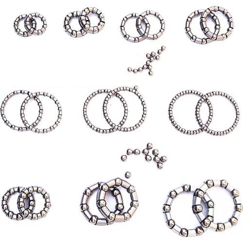 2pcs Bicycle Cycling Bearings 7 Types Bearings Bike Bottom Bracket Headset MTB Steel Bicycle Bearings Accessories Cycling Equip