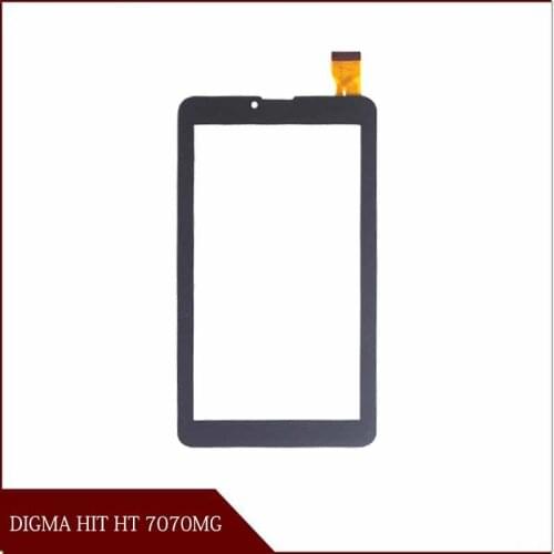 Touch screen/Tempered glass/Film for 7" Digma HiT HT 7070MG Oysters T72 T72M 3G Tablet Digitizer Glass Sensor Panel Replacement
