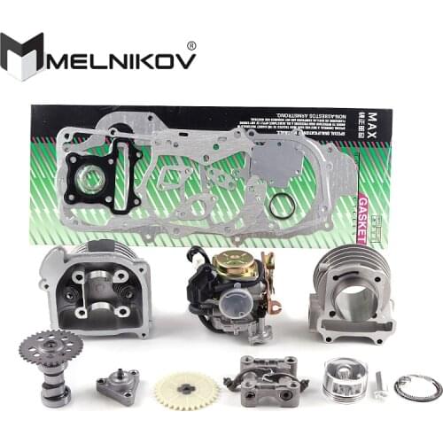 Scooter Cyinder GY6 50/80cc upgrade GY6 100cc add power 30% 139QMB 137QMA GY6 100cc 50mm Big Bore+ Racing parts A9 Camshaft