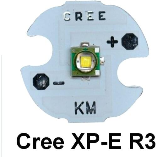 XPE R3 LED Chip 3W High Power light XP-E LED Lamp R3 LED Emitter with 16MM heatsink Cool White