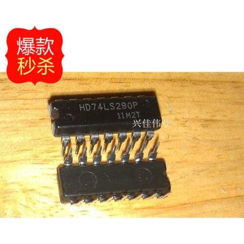 10PCS Line HD74LS290P SN74LS290P 74LS290 DIP14 genuine brand