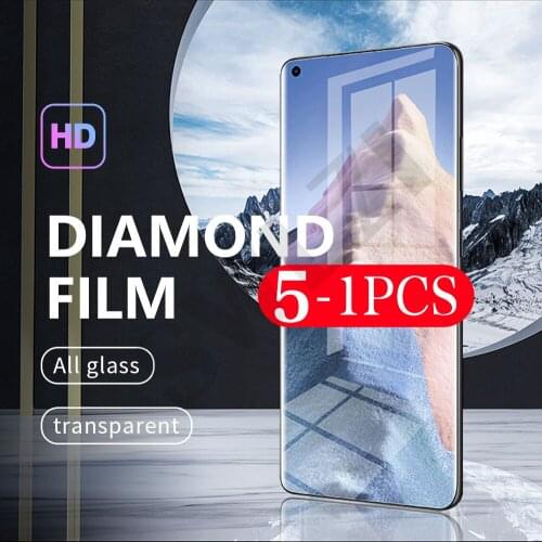 5-1pcs 9H protective film for xiaomi 10s 10T ultra note 10 lite pro phone screen protector tempered glass smartphone