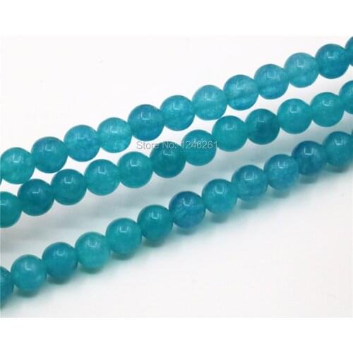 6mm 8mm Accessories Amazonite Crafts Loose DIY Round Beads Balls Jewelry Making Accessory Parts Women Girl Christmas Gift Gems