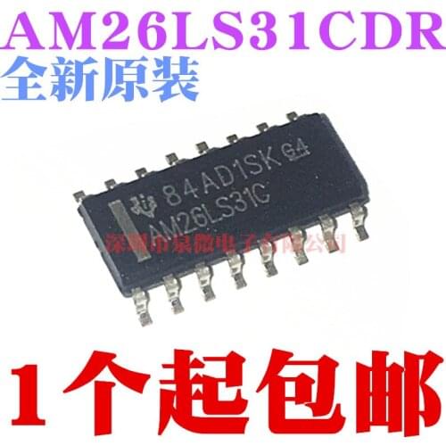 6 pçs/lote AM26LS31C AM26LS31CDR SOP16