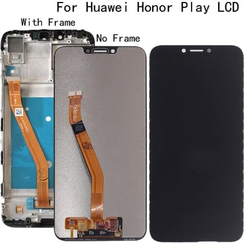 High quality For Huawei Honor Play COR-L29 LCD Display Touch Screen Digitizer Assembly For Honor play LCD Phone Parts Repair kit