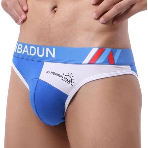 Men Briefs Underwear Mens Sexy Breathable Underpants Slip Natural Cotton Mens Briefs Shorts Gay Tanga Male Panties High Quality