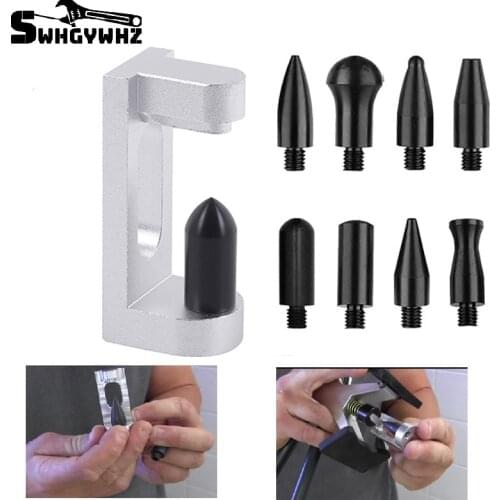 Tools auto repair tool Aluminum C Door Edge Dents Remover Car Fender Dent Repair Wheel Eyebrow with lifter Dent Repair Tool
