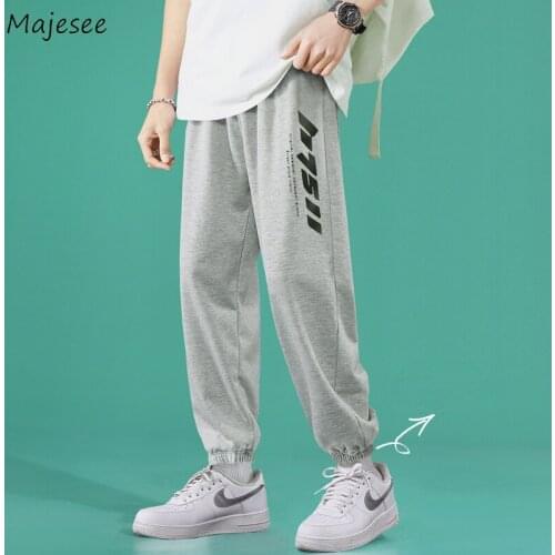 Fashion Letter Printed Casual Pants Men Spring Couples Big Size M-4XL Cargo Straight Streetwear Joggers Trousers Tracksuits Male