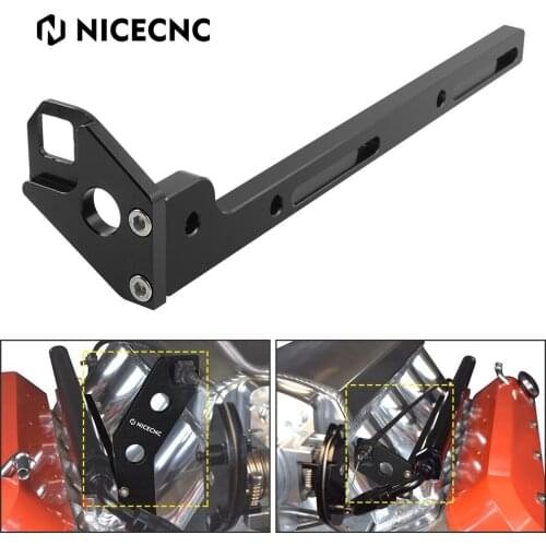 NICECNC 6061 T6 Aluminum LS1 Throttle Cable Bracket for Sheet Metal Intake Manifold for Chevrolet Corvette/Chevrolet Camaro