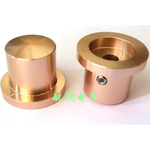 Latest 1pcs All aluminum alloy solid knob Potentiometer volume knob Audio amplifier knob 28X22mm handle 20mm