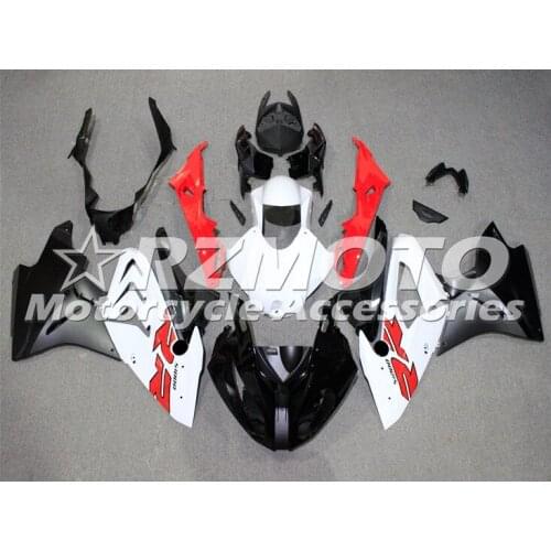 New ABS whole Motorcycle Fairings Kit Fit For BMW S1000RR 2017 2018 17 18 Bodywork Set Custom Red White