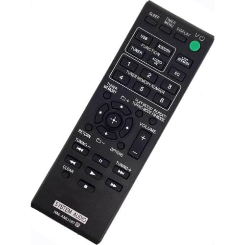 New Replace Remote Control RM-AMU187 149255511 For Sony Audio System RM-AMU188 GTK-N1BT GTKN1BT Fernbedienung