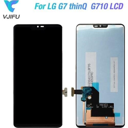 Original 6.1''LCD For LG G7 LCD G710 G710EM G710PM G710VMP LCD Display Touch Screen Assembly Digitizer Frame For LG G7 thinQ LCD
