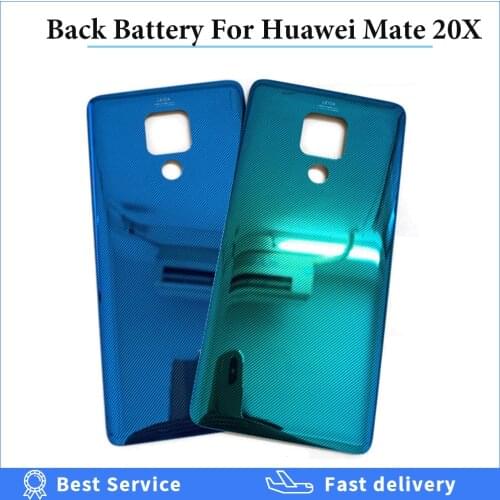 Battery Back Cover 7.2 inch NEW For Huawei Mate 20 X 20X EVR-L29 EVR-AL00 Rear Door Housing Case Replacement Repair Parts