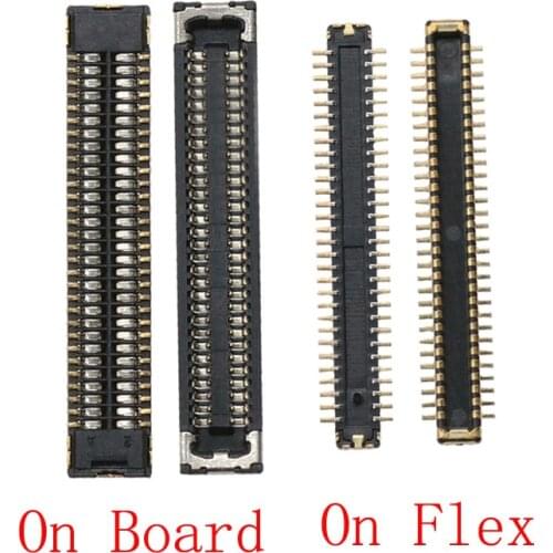 1Pcs LCD Display Screen Plug Flex FPC Connector For Huawei P20pro Mate20 P20 Pro Mate 20 RS Mate20pro Mate20RS On Board 60pin