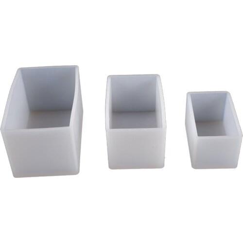 1pcs DIY Crystal Epoxy Mold Rectangle Swing Table Resin Dried Flower Filled Rectangle Silicone DIY Mold Handmade Jewelry Making