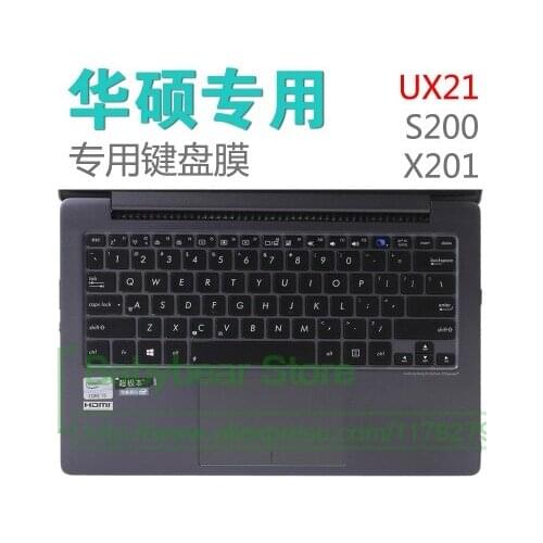 11/11.6 inch Keyboard Cover Protector for Asus EeeBook S200e X201 E s200 TX201L X202E X205 TA E202sa S200 S200l X201 X201e