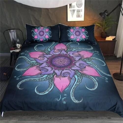 3D HD Digital Printing Custom Duvet Cover Comforter Quilt Blanket case Queen King Bedding Bedclothes Golden mandala