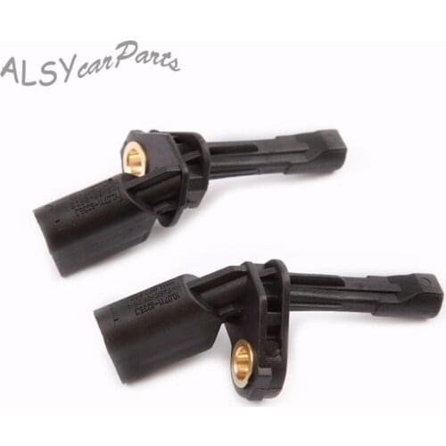 YIMIAOMO Black Rear Right & Left ABS Wheel Speed Sensor WHT 003 859 & WHT 003 858 For AUDI VW Jetta MK5 Golf MK5 Passat B6 FWD