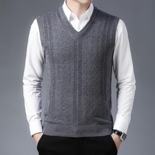FMLEVANDER Mens Wool Sweaters
