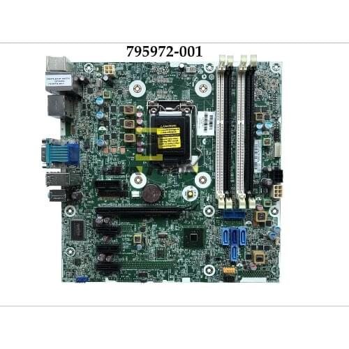 High quality 795972-001 For HP ProDesk 600 G1 SFF Desktop Motherboard 696549-003 795972-501 LG1150 Mainboard 100% Fully Tested
