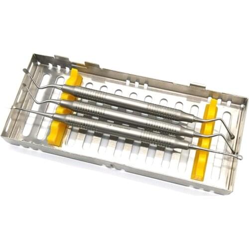 Tooth extraction equipment Stainless steel tooth scraper Tooth scraping spoon Excavator Set to send box