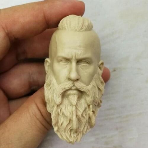 Blank Hot 1/6 Scale Barbarians The VikingLegend Vikings Head Sculpt Unpainted Fit 12" Figure