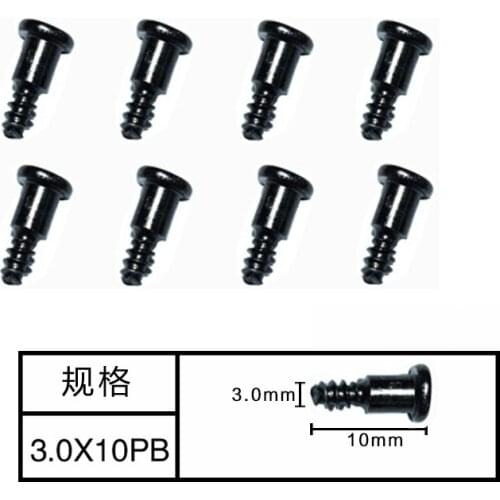 Subotech BG1506 BG1507 BG1508 BG1509 BG1513 1/12 RC Car Spare parts 3.0X10BP Screw WLS019 8pcs/lot
