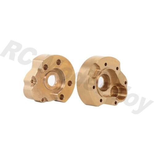 2pcs Brass Heavy Duty Portal Axle Counter Weight for 1/10 RC Crawler Redcat Gen 8 Lowering Gravity Upgrade Parts
